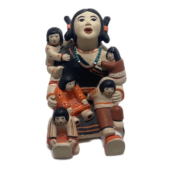 Vintage Native American Storyteller Set of 3 - Picture 11 of 14